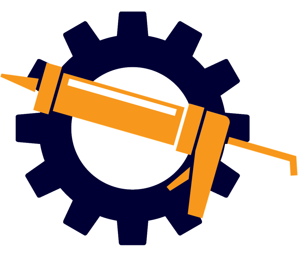 Gear cogs and tool vector graphic
