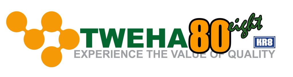 TWEHA80 logo, experience the value of quality.