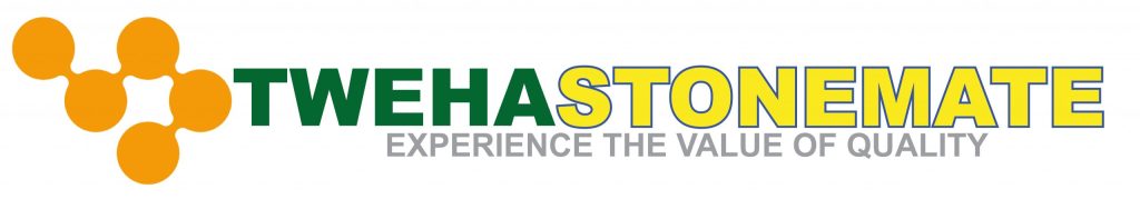 TWEHA STONEMATE logo with tagline