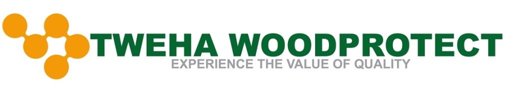 Tweha Woodprotect logo with slogan